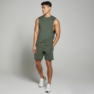 MP Pánský Rest Day Drop Armhole Top bez Rukávů – Tymiánový - XS obraz