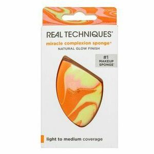 Real Techniques Orange Crush Miracle Complexion Sponge houbička na make-up obraz