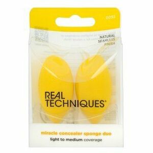 Real Techniques Miracle Concealer Sponge Duo houbička na make-up obraz