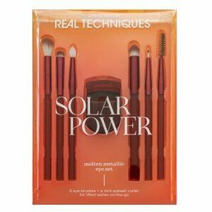 Real Techniques Solar Power Molten Metallic Eye Set sada štětců na oči obraz