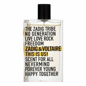 Zadig & Voltaire This is Us! toaletní voda unisex 100 ml obraz