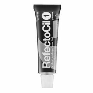 RefectoCil Eyelash And Eyebrow Tint barva na obočí a řasy 1 Black 15 ml obraz