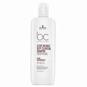 Schwarzkopf Professional BC Bonacure Clean Balance Deep Cleansing Shampoo Tocopherol hloubkově čistící šampon pro všechny typy vlasů 1000 ml obraz