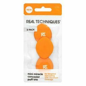 Real Techniques Mini Miracle Concealer Puff Trio houbička na make-up obraz