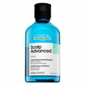 L´Oréal Professionnel Scalp Advanced Anti-Oiliness Shampoo čisticí šampon pro mastnou pokožku hlavy 300 ml obraz