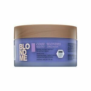 Schwarzkopf Professional BlondMe Cool Blondes Neutralizing Mask vyživující maska pro platinově blond a šedivé vlasy 200 ml obraz