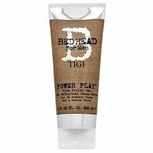 Tigi Bed Head For Men Power Play Firm Finish Gel gel na vlasy pro střední fixaci 200 ml obraz