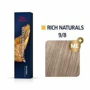 Wella Professionals Koleston Perfect Me+ Rich Naturals profesionální permanentní barva na vlasy 9/8 60 ml obraz