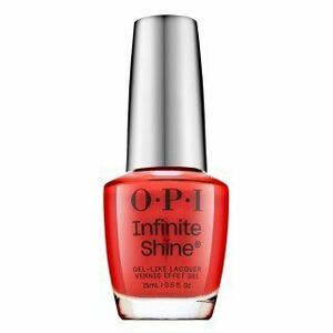 OPI Infinite Shine Gel-Like Lacquer lak na nehty s gelovým efektem Knock 'Em Red 15 ml obraz