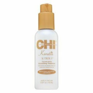 CHI Keratin K-Trix 5 Thermal Active Smoothing Treatment uhlazující stylingové mléko pro hrubé a nepoddajné vlasy 116 ml obraz