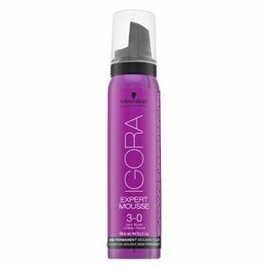 Schwarzkopf Professional Igora Expert Mousse Semi-Permanent Mousse Color semi-permanentní barvící pěna na vlasy 3-0 100 ml obraz