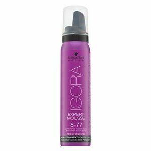 Schwarzkopf Professional Igora Expert Mousse Semi-Permanent Mousse Color semi-permanentní barvící pěna na vlasy 8-77 100 ml obraz