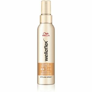 Wella Wellaflex Curls Definition gel ve spreji pro kudrnaté vlasy silné zpevnění 150 ml obraz