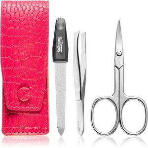 DuKaS Premium Line Solingen 892 cestovní set Pink Crocodile obraz