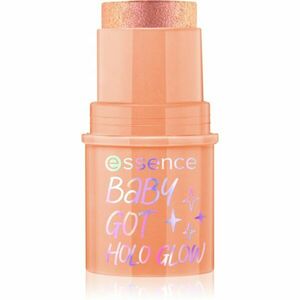 essence BABY GOT HOLO GLOW rozjasňující tyčinka odstín 10 Holy Apricotly 5 g obraz