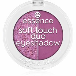 essence Soft Touch Duo oční stíny odstín 02 Berry Crush 1 g obraz