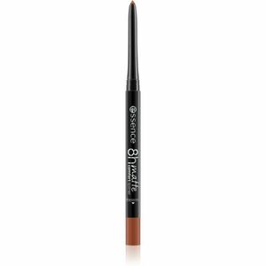 essence 8h Matte Comfort matná tužka na rty s ořezávátkem odstín 17 Must Have Brown 0, 3 g obraz