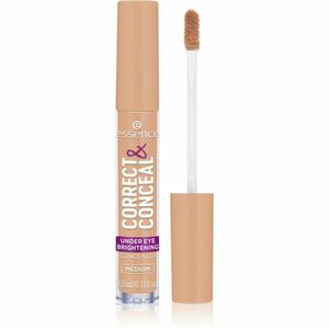 essence CORRECT & CONCEAL rozjasňující korektor proti kruhům pod očima odstín 20 Medium 3 ml obraz