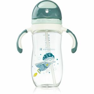 Kikkaboo Sippy Cup with Straw hrnek s brčkem 12 m+ Superboy 300 ml obraz