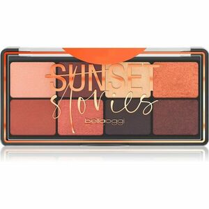 bellaoggi Sunset Stories paleta očních stínů 8 barev odstín Deep Nude 9.5 g obraz