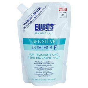 Eubos Sensitive sprchový olej náhradní náplň 400 ml obraz