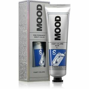 MOOD Paint Colors permanentní barva na vlasy odstín Blue 100 ml obraz