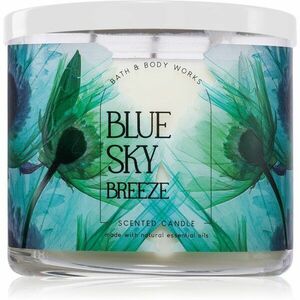 Bath & Body Works Blue Sky Breeze vonná svíčka 411 g obraz