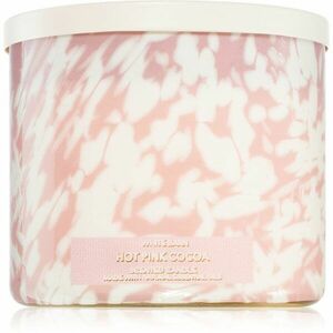 Bath & Body Works Hot Pink Cocoa vonná svíčka 411 g obraz