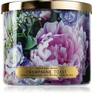 Bath & Body Works Champagne Toast vonná svíčka 411 g obraz