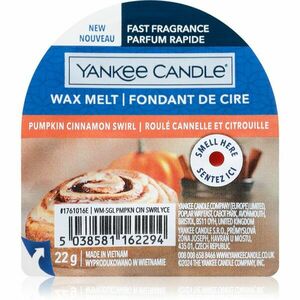 Yankee Candle Pumpkin Cinnamon Swirl vosk do aromalampy 22 g obraz