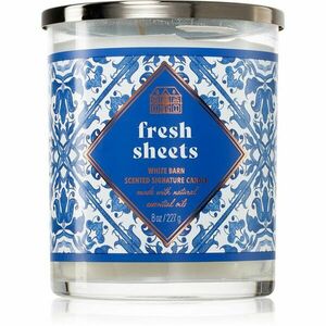 Bath & Body Works Fresh Sheets vonná svíčka 227 g obraz