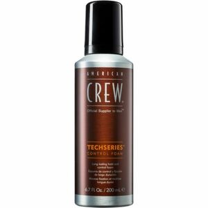 American Crew Techseries Control Foam stylingová pěna pro dlouhotrvající zpevnění 200 ml obraz