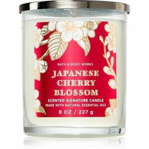 Bath & Body Works Japanese Cherry Blossom vonná svíčka 227 g obraz