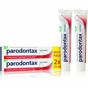 Parodontax Whitening bělicí zubní pasta proti krvácení dásní 2x75 ml obraz