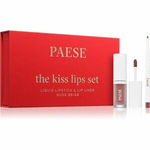 Paese The Kiss Lips Set dárková sada 01 Nude Beige odstín obraz