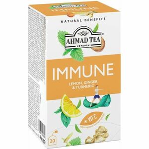 Ahmad Tea Immune zázvorový čaj pro posílení imunity 20x1.5 g obraz