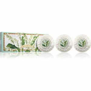 Saponificio Artigianale Fiorentino Lily Of The Valley Set sada tuhých mýdel 3x100 g obraz