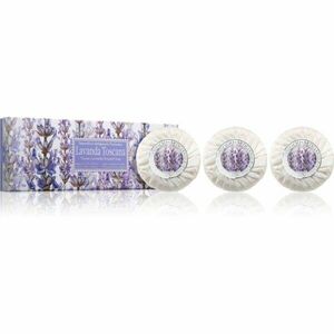 Saponificio Artigianale Fiorentino Tuscan Lavender Set sada tuhých mýdel obraz