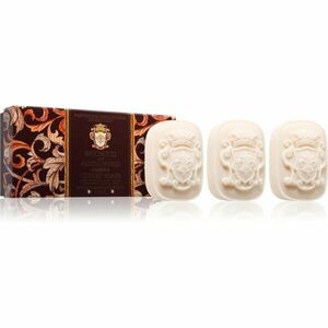 Saponificio Artigianale Fiorentino Patchouli and Sandalwood Set sada tuhých mýdel obraz