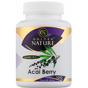 GOLDEN NATURE Acai berry 100 kapslí obraz