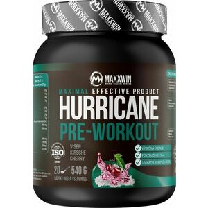 MAXXWIN Hurricane pre-workout višeň 540 g obraz