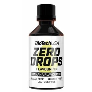 BIOTECH USA Zero Drops banán 50 ml obraz