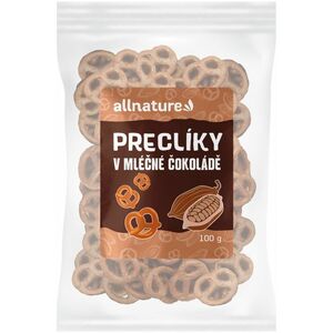 ALLNATURE Preclíky v mléčné čokoládě 100 g obraz