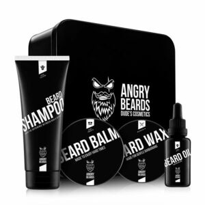 ANGRY BEARDS Velká sada péče o vousy Smooth & Saloon obraz