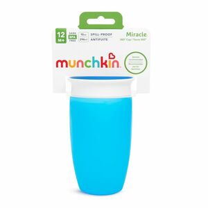 MUNCHKIN Juniorský netekoucí hrneček 360° 296 ml, 12m+, modrý 296 cm obraz