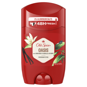 OLD SPICE Oasis Tuhý deodorant pro muže, 48h svěžest s vůní kouřové vanilky 50 ml obraz