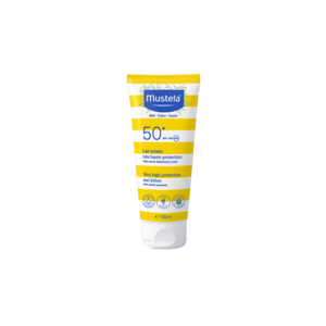 MUSTELA Opalovací mléko 50+ 100 ml obraz