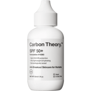 CARBON THEORY SPF 50+ krém na opalování 50 ml obraz