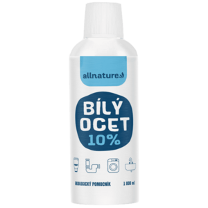 ALLNATURE Bílý ocet 10% 1 l obraz