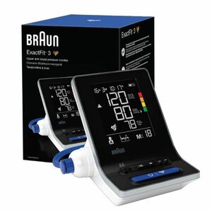 BRAUN Exactfit 3 BUA6150 ramenný tlakoměr + dvě manžety obraz